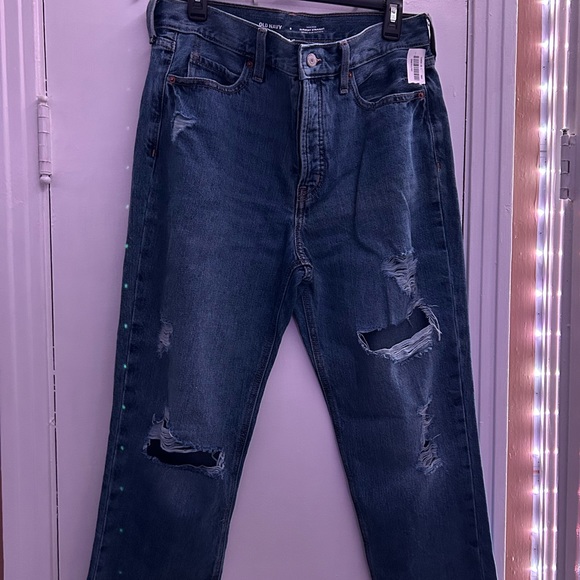 Straight leg ripped jeans - Picture 5 of 5